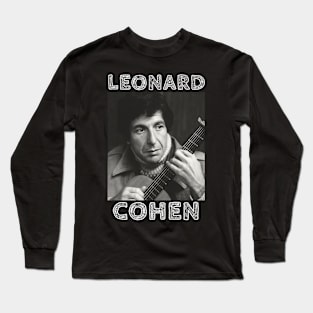 Leonard Cohen Long Sleeve T-Shirt